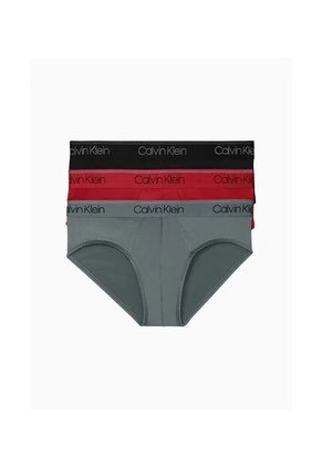 Pack Negro De 3 Slip - Micro Stretch Calvin Klein