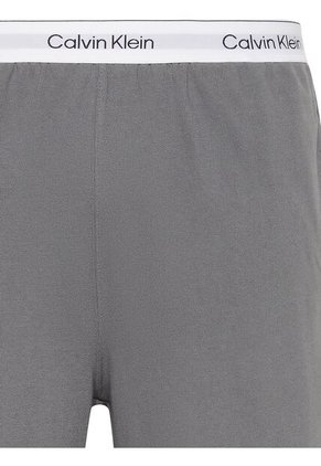Pantalón Gris De Pijama De Punto De Algodón Calvin Klein