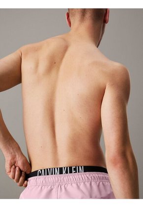 Traje Rosado De Baño Corto Con Cinturilla Doble - Intense Power Calvin Klein