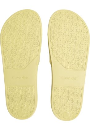 Sandalias Verde Con Logotipo Calvin Klein