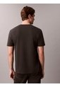 Camiseta Negra Con Gráfico De Logo Calvin Klein de Calvin Klein