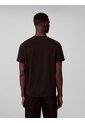 Camiseta Negra Con Gráfico De Logo Calvin Klein de Calvin Klein