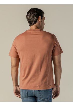 Camiseta Rosa Con Gráfico De Logo Calvin Klein