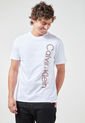 Camiseta Blanco-Negro-Rojo Calvin Klein de Calvin Klein