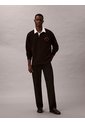 Polo Negro Compact Rugby De Manga Larga Calvin Klein de Calvin Klein