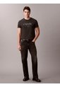 Camiseta Negra Con Gráfico De Logo Calvin Klein de Calvin Klein