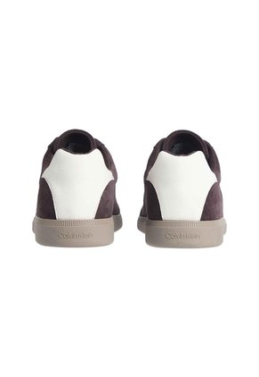Tenis Café De Corte Bajo Con Textura De Gamuza Calvin Klein