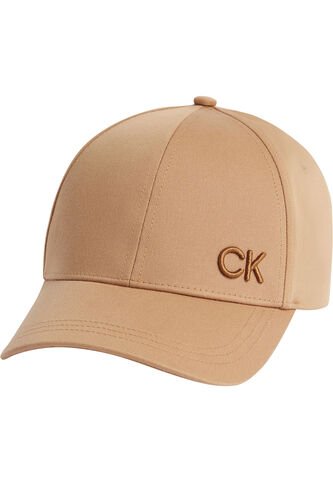 Gorra Beige Con Monograma Bordado Calvin Klein Calvin Klein