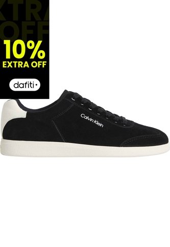 Tenis Multicolor De Corte Bajo Con Textura De Gamuza Calvin Klein Calvin Klein