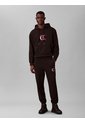 Jogger Negro Con Gráfico De Algodón Calvin Klein de Calvin Klein