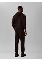 Jogger Negro Con Gráfico De Algodón Calvin Klein de Calvin Klein