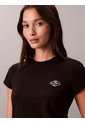 Camiseta Negra Slim Con Logo Cocktail Calvin Klein de Calvin Klein