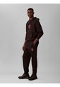 Jogger Negro Con Gráfico De Algodón Calvin Klein de Calvin Klein