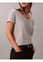 Pack Gris De 2 Camisetas Con Cuello En V Calvin Klein de Calvin Klein