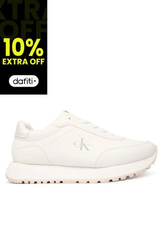 Tenis Blanco Para Niña Deportivos Con Suela Gruesa Calvin Klein Calvin Klein