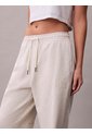 Pantalón Blanco De Pierna Ancha Calvin Klein de Calvin Klein