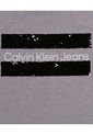 Camiseta Para Niña Manga Corta Gris Calvin Klein de Calvin Klein