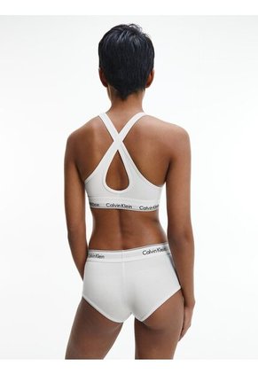 Brassier Blanco De Algodón Para Mujer Calvin Klein
