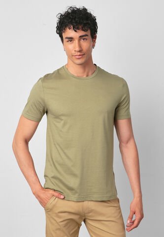 Camiseta Calvin Klein Verde Oliva Calvin Klein