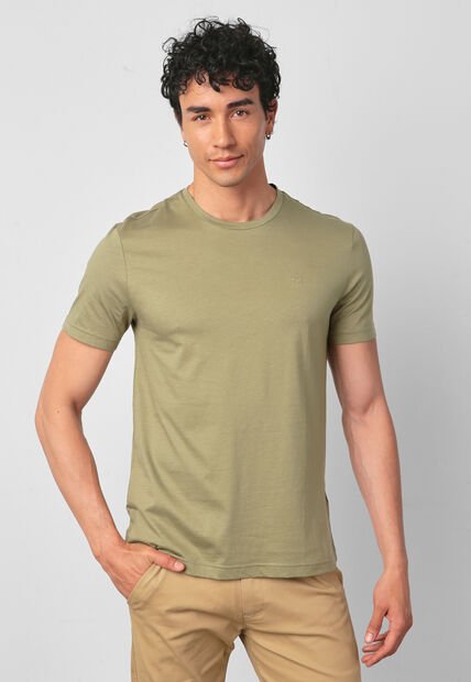 Camiseta Calvin Klein Verde Oliva