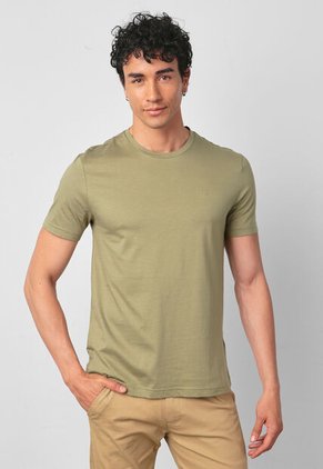 Camiseta Calvin Klein Verde Oliva