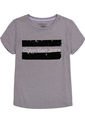 Camiseta Para Niña Manga Corta Gris Calvin Klein de Calvin Klein