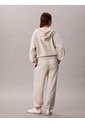Jogger Blanco Con Tejido French Terry Con Monologo Calvin Klein de Calvin Klein