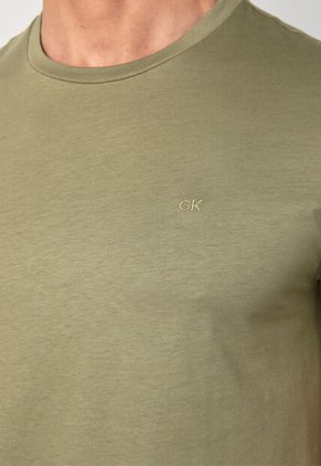 Camiseta Calvin Klein Verde Oliva