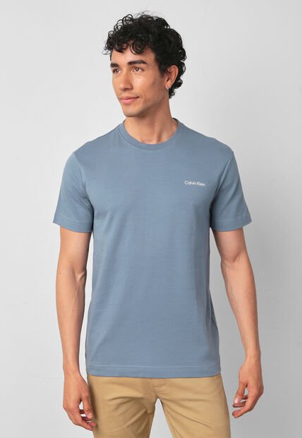 Camiseta Calvin Klein Gris