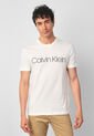 Camiseta Calvin Klein Marfil de Calvin Klein