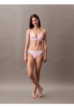 Brasier Rosado Lined Triangle - Modern Cotton Calvin Klein