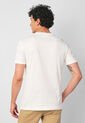 Camiseta Calvin Klein Marfil de Calvin Klein