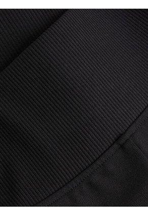 Shorts De Ciclista De Punto Milano Negro Mujer Negro Calvin Klein