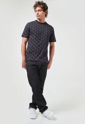 Camiseta Negro-Gris Calvin Klein