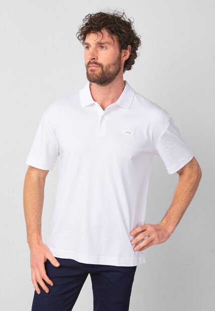 Polo Calvin Klein Blanco