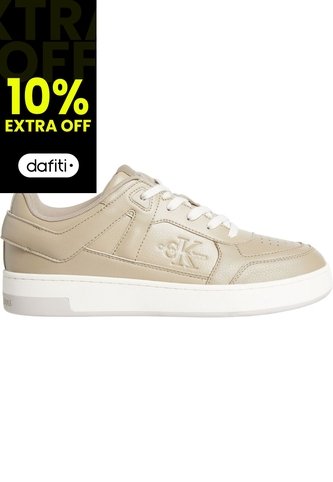 Tenis Beige De Cuero Sintético Calvin Klein Calvin Klein