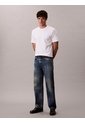 Camiseta Blanca De Algodón Interlock Calvin Klein de Calvin Klein