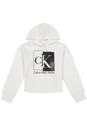 Saco Para Niña Con Detalles En Lentejuelas Blanco Calvin Klein