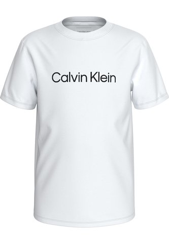 Camiseta Blanca Para Niño Con Logo Infantil Calvin Klein Calvin Klein