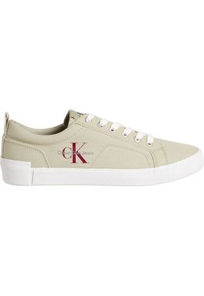 Tenis Blanco De Lona Reciclada Calvin Klein