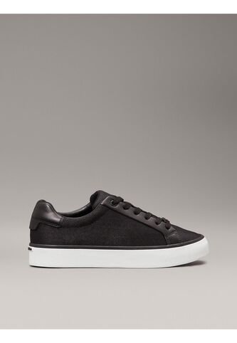 Tenis Negro De Jacquard Con Logo Calvin Klein Calvin Klein