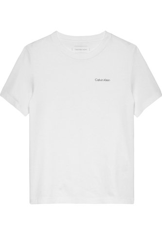 Camiseta Blanca Para Niño Infantil Calvin Klein Calvin Klein