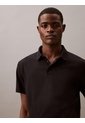 Polo Negro De Manga Corta En Algodón Supima Calvin Klein de Calvin Klein