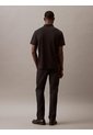 Polo Negro De Manga Corta En Algodón Supima Calvin Klein de Calvin Klein