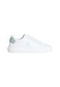 Tenis Blanco Chunky Cupsole De Cuero Calvin Klein de Calvin Klein