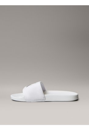 Sandalias Multicolor Slide Con Monograma Calvin Klein