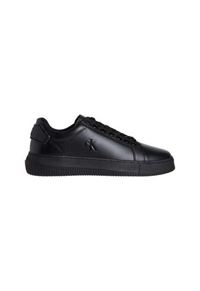 Tenis Negro Chunky Cupsole De Cuero Calvin Klein