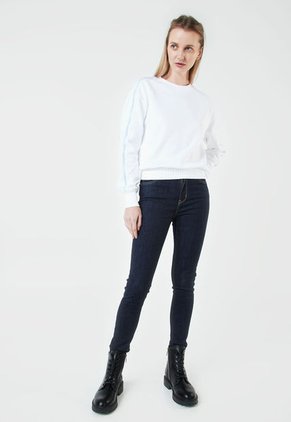 Buzo Blanco-Gris Calvin Klein