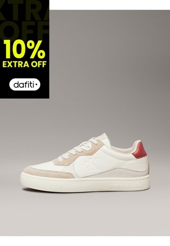 Tenis Blanco De Cuero Calvin Klein Calvin Klein