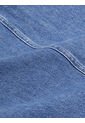 Falda Azul Larga Denim Calvin Klein de Calvin Klein